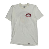 Looney Tunes Crazy Shirt Single Stitch T-Shirt - Medium White Cotton