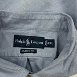 Ralph Lauren Short Sleeve Shirt - 2XL Blue Cotton