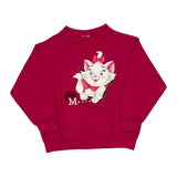 Kids Disney Marie From The Aristocats Long Sleeve T-Shirt - Small Red Cotton