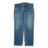 501 Levis Jeans - 36W 31L Blue Cotton