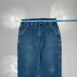 Carhartt Carpenter Jeans - 33W 32L Blue Cotton