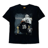 Made In USA Raiders Nutmeg Nfl T-Shirt - XL Black Cotton