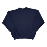 90S Blank Hanes Sweatshirt - 2XL Navy Cotton