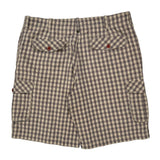 Timberland Checked Cargo Shorts - 36W 11L Multicoloured Cotton