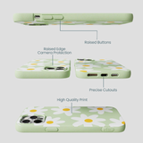 Sage Green Daisy iPhone 12 Pro Max Case