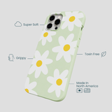 Sage Green Daisy iPhone 12 Pro Max Case
