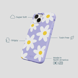 Lavender Daisy iPhone 13 Mini Case