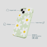 Sage Green Daisy iPhone 13 Mini Case