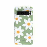 Sage Green Daisy Google Pixel 8 Pro Case