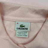 Lacoste Polo Shirt - Medium Pink Cotton
