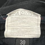 Giorgio Armani Trousers - 29W UK 10 Black Cotton