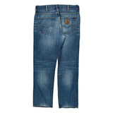 Carhartt Jeans - 34W 32L Blue Cotton