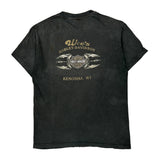 UKe'S Harley-Davidson Kenosha, Wi Harley Davidson Graphic T-Shirt - Medium Black Cotton