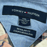 Tommy Hilfiger Checked Short Sleeve Shirt - 2XL Multicoloured Cotton