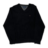 Tommy Hilfiger Jumper - XL Black Cotton