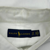 Ralph Lauren Shirt - XL White Cotton