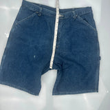 Wrangler Denim Shorts - 36W 10L Blue Cotton