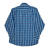 Tommy Hilfiger Checked Shirt - Medium Blue Cotton