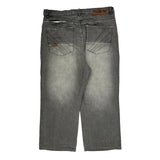 Akademiks Baggy Jeans - 38W 29L Gray Cotton