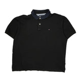Tommy Hilfiger Polo Shirt - 2XL Black Cotton