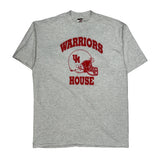 Warriors House Oneita Single Stitch T-Shirt - XL Gray Cotton