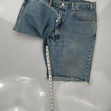 Levis Denim Shorts - 36W 9L Light Wash Cotton