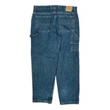 Unbranded Hip Hop Carpenter Jeans - 36W 32L Blue Cotton