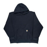 Carhartt Hoodie - 3XL Navy Cotton
