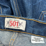 501 Levis Jeans - 34W 30L Blue Cotton
