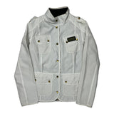 Barbour Jacket - Medium White Cotton