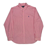 Ralph Lauren Striped Shirt - 2XL Red Cotton