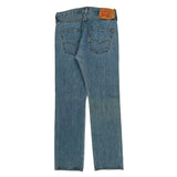 501 Levis Jeans - 30W 30L Blue Cotton