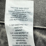 True Religion Denim Shorts - 26W UK 4 Grey Cotton