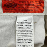 Dickies Shorts - 32W 11L Beige Cotton Blend