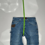 Wrangler Carpenter Jeans - 34W 29L Blue Denim
