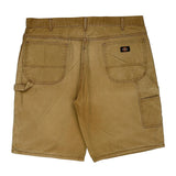 Dickies Carpenter Shorts - 38W 10L Brown Cotton