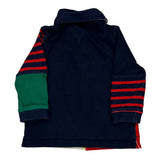 Age 18 Months Tommy Hilfiger Striped Rugby Shirt - 3XS Multicoloured Cotton