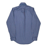 Ralph Lauren Striped Shirt - Medium Blue Cotton