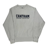 Reverse Weave Champion Chatham Cross Country Sweatshirt - Medium White Cotton