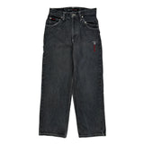 Fubu Graphic Jeans - 28W 30L Gray Denim