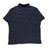 Polo By Ralph Lauren Striped Polo Shirt - XL Navy Cotton