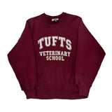 Lee College Sweatshirt - Medium Burgundy Cotton