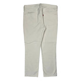 Levis Jeans - 36W 30L White Cotton