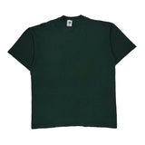 Quality Glass Ashcroft Bulletin T-Shirt - Large Green Cotton