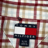 Tommy Hilfiger Checked Shirt - XL Red Cotton