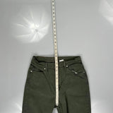 Levis 512 Slim Fit Jeans - 28W UK 8 Grey Cotton