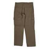 Wrangler Cargo Trousers - 30W 30L Brown Cotton