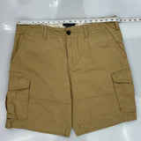 Tommy Hilfiger Cargo Shorts - 37W 10L Khaki Cotton