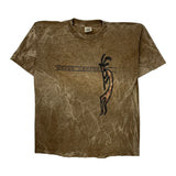 Grand Canyon Prairie Mountain Single Stitch T-Shirt - Large Brown Cotton