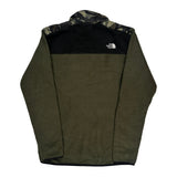 Age 18-20 The North Face Camo Denali Fleece Jacket - 2XL Green Polyester